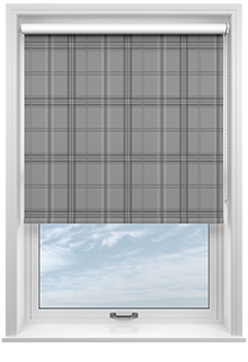 Falkirk, Grey - Twist&Fit Roller Blind